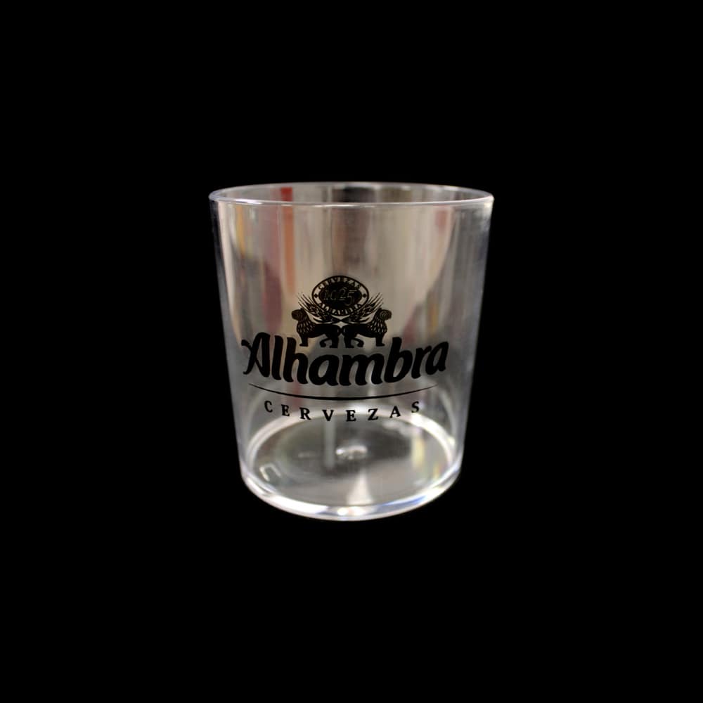 VASO “MEDIO” REUTILIZABLE IMITACIÓN VIDRIO